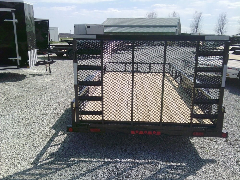 83" x 14' Tandem Axle Utility (2" x 3" Angle Frame) -7K