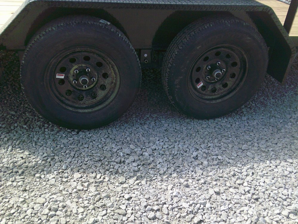 83" x 14' Tandem Axle Utility (2" x 3" Angle Frame) -7K