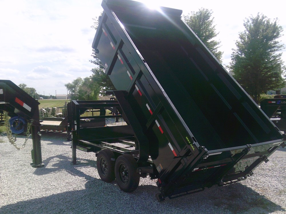 83" x 14' Tandem Axle Gooseneck Low-Pro Dump