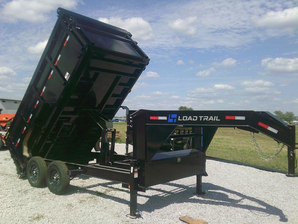 83" x 14' Tandem Axle Gooseneck Low-Pro Dump