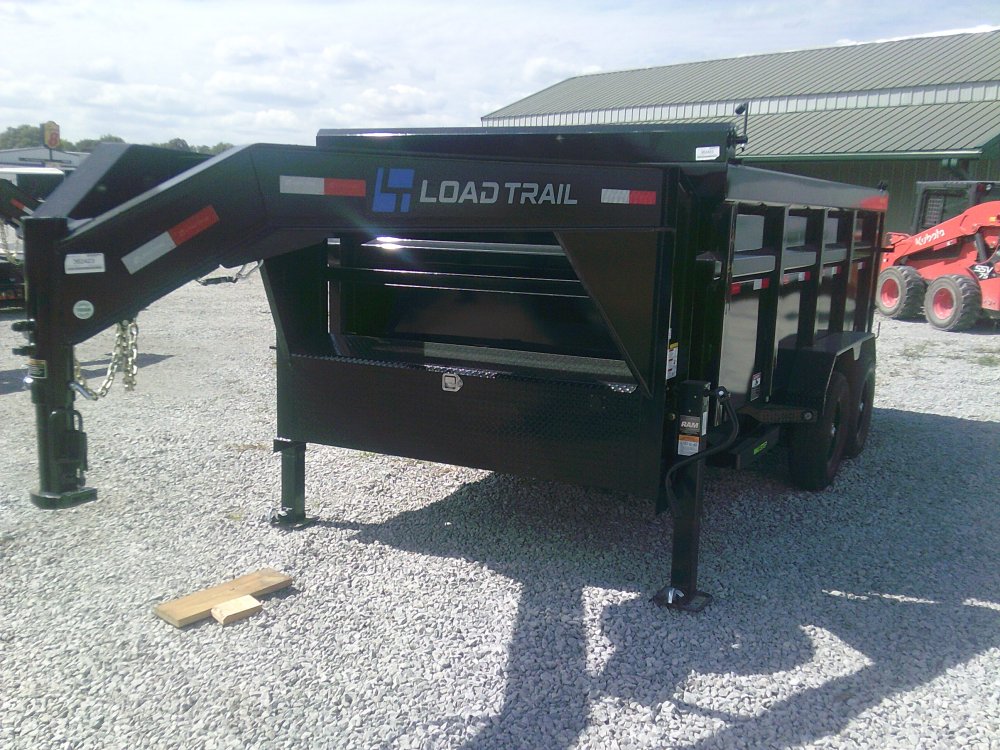83" x 14' Tandem Axle Gooseneck Low-Pro Dump
