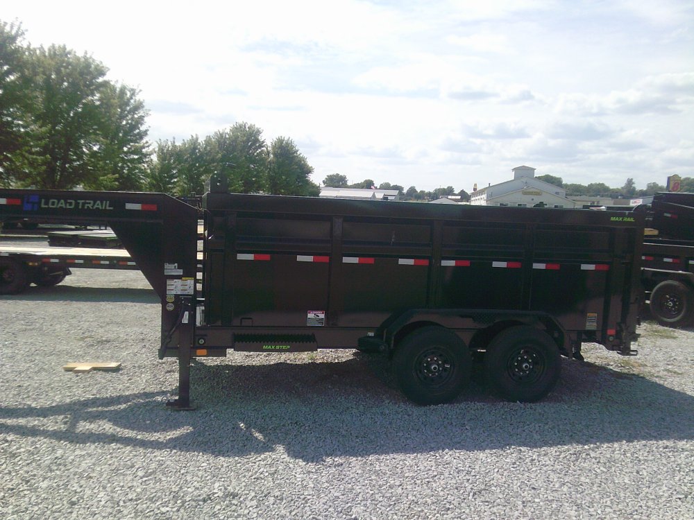 83" x 14' Tandem Axle Gooseneck Low-Pro Dump