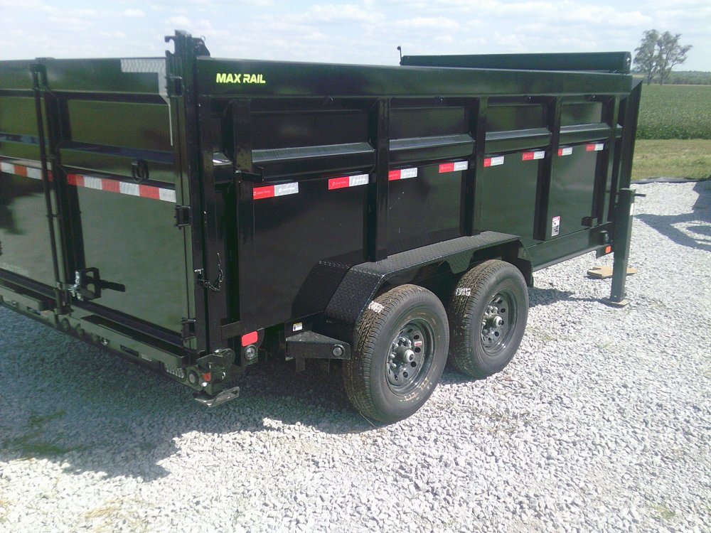 83" x 14' Tandem Axle Gooseneck Low-Pro Dump