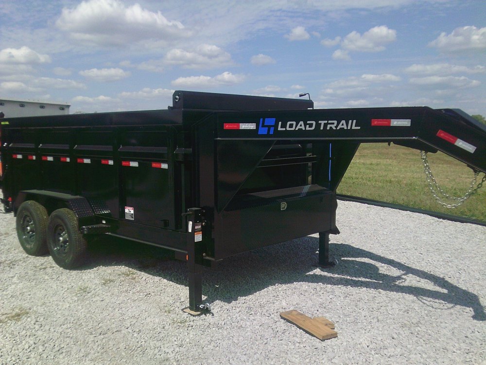 83" x 14' Tandem Axle Gooseneck Low-Pro Dump