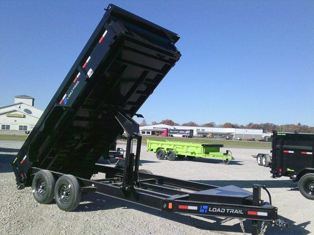 83" x 16' Tandem Axle Dump Low-Pro Dump