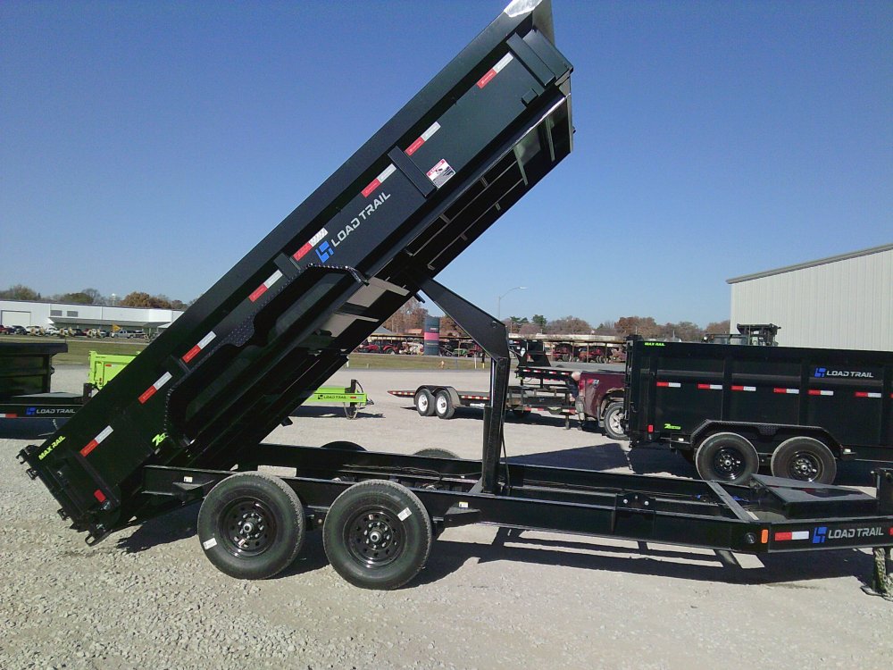 83" x 16' Tandem Axle Dump Low-Pro Dump