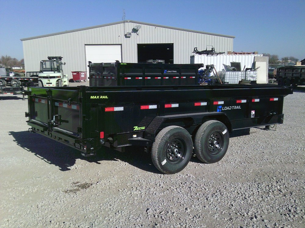 83" x 16' Tandem Axle Dump Low-Pro Dump