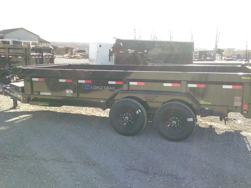 83" x 16' Tandem Axle Dump Low-Pro Dump