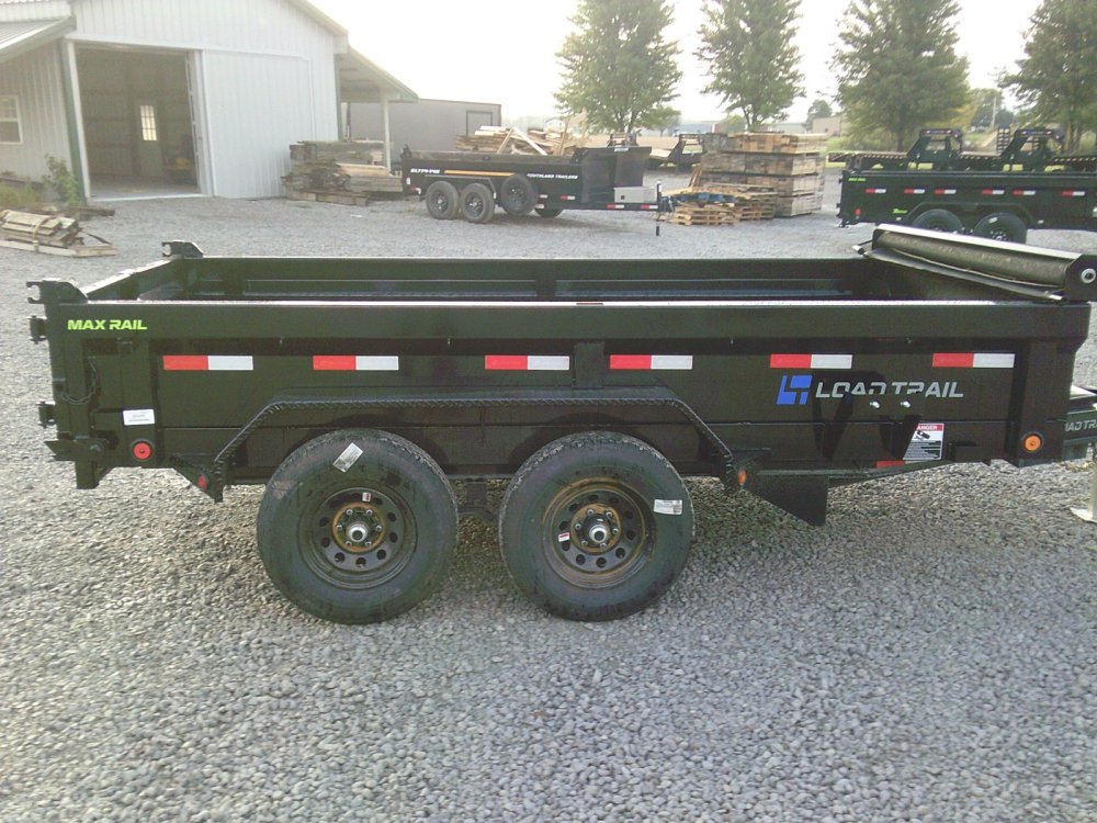 72" x 12' Tandem Axle Dump -9990K