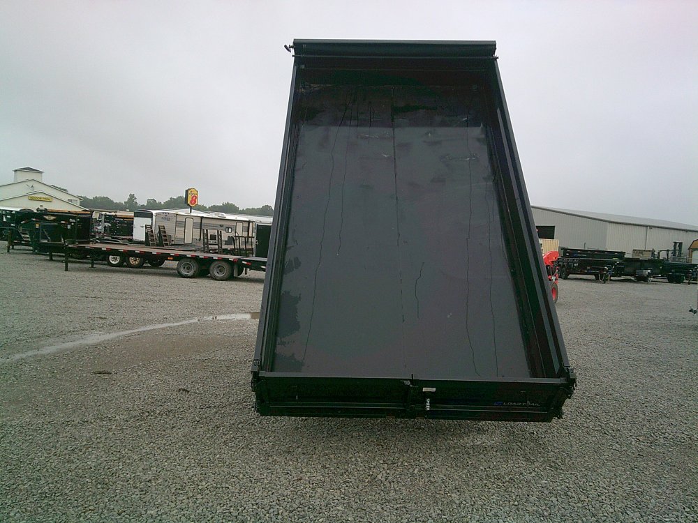 96" x 16' Tandem Axle Pintle Hook Deck Over Dump