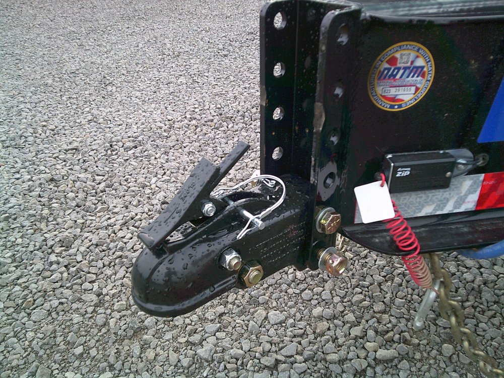 96" x 16' Tandem Axle Pintle Hook Deck Over Dump