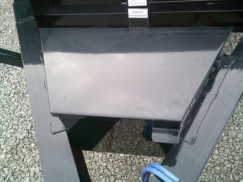 96" x 16' Tandem Axle Pintle Hook Deck Over Dump