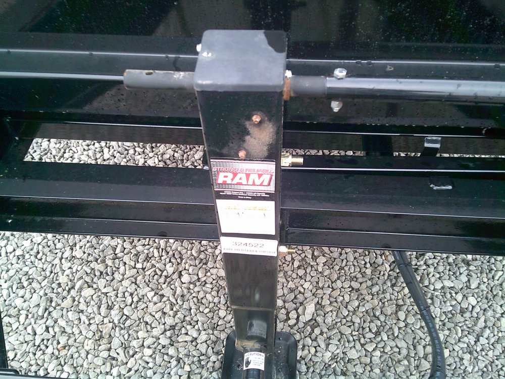 96" x 16' Tandem Axle Pintle Hook Deck Over Dump