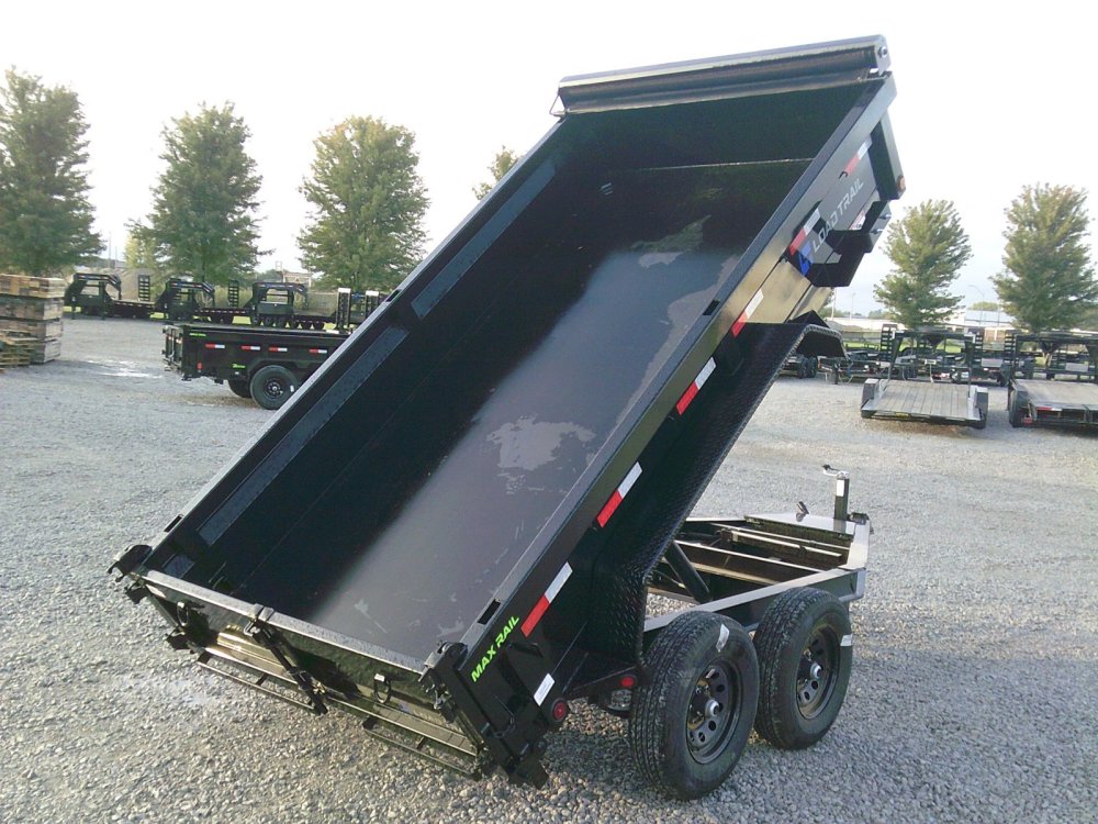 72" x 12' Tandem Axle Dump -9990K