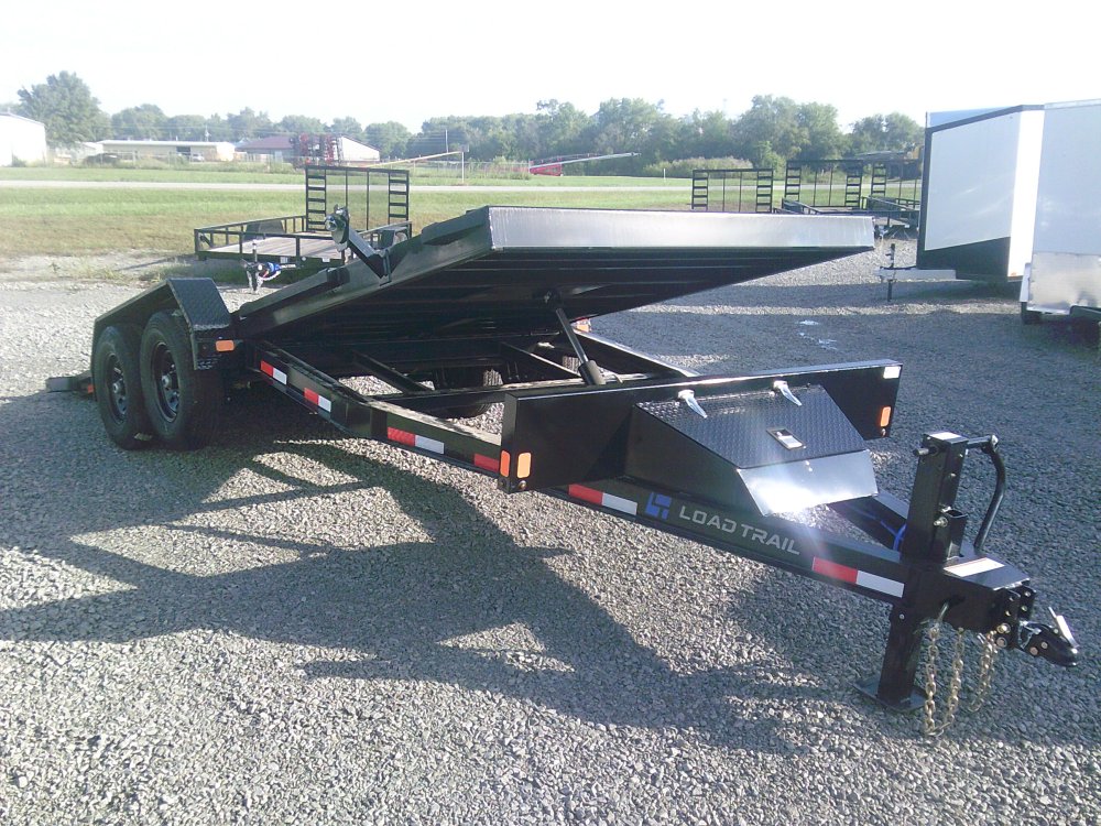 83" x 20' Tandem Axle Rapid Loader Tilt Deck