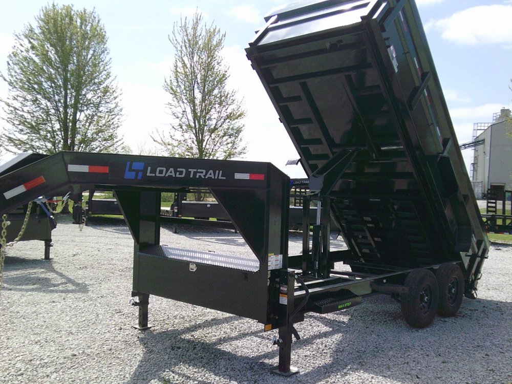 83" x 16' Tandem Axle Gooseneck Low-Pro Dump -14K