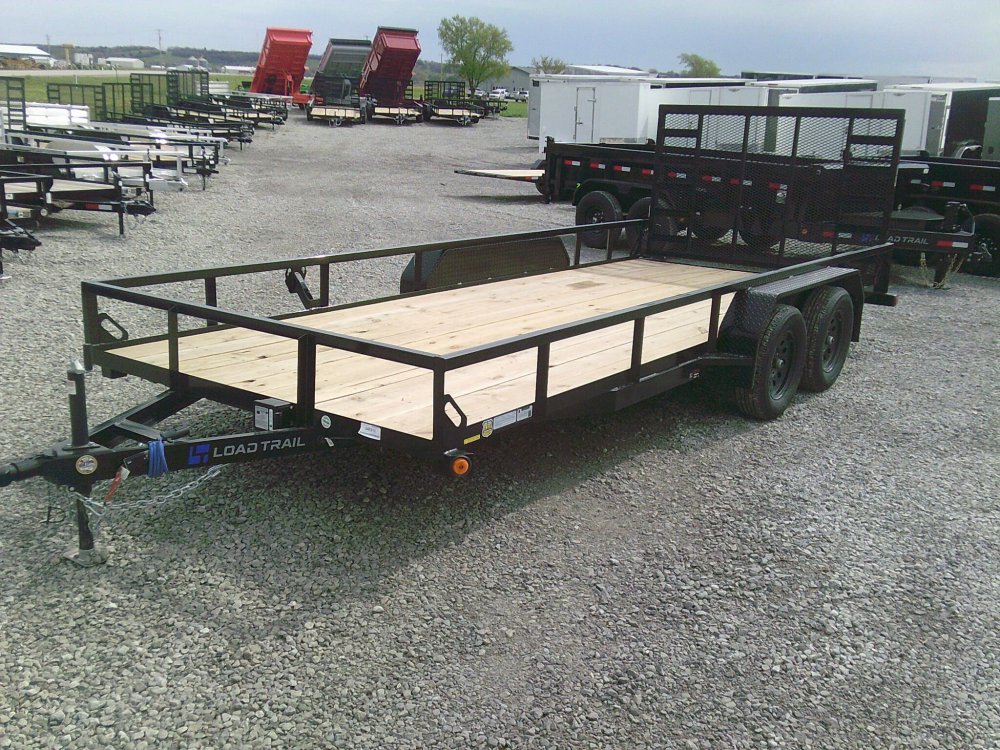 83" X 18' Tandem Axle Utility Trailer 7K