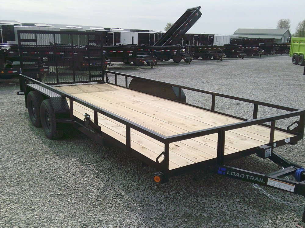 83" X 18' Tandem Axle Utility Trailer 7K