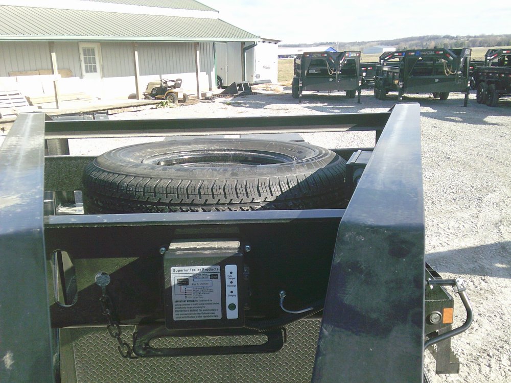 102" x 25' Single Wheel Low-Pro Gooseneck