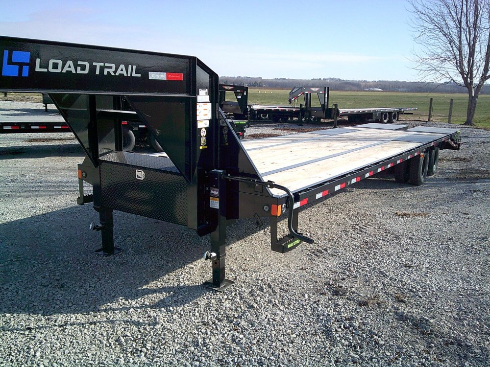 102" X 34' Tandem Low-Pro Gooseneck Trailer 25.9K