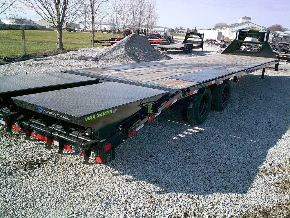 102" X 34' Tandem Low-Pro Gooseneck Trailer 25.9K