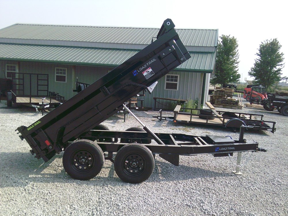 60" x 10' Tandem Axle Dump
