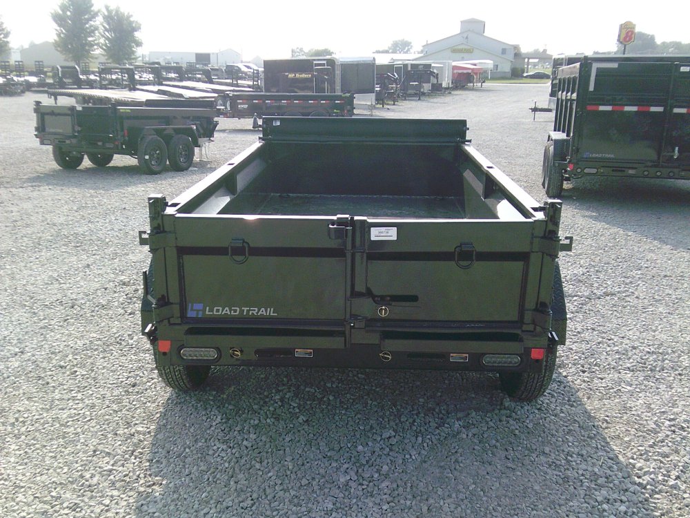 60" x 10' Tandem Axle Dump