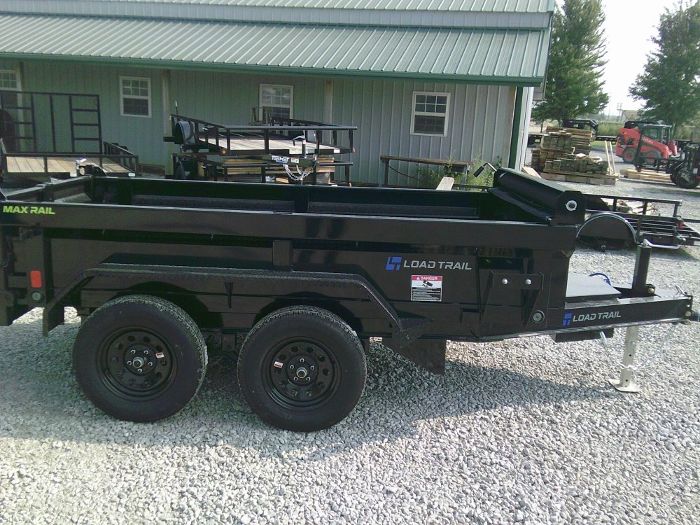 60" x 10' Tandem Axle Dump
