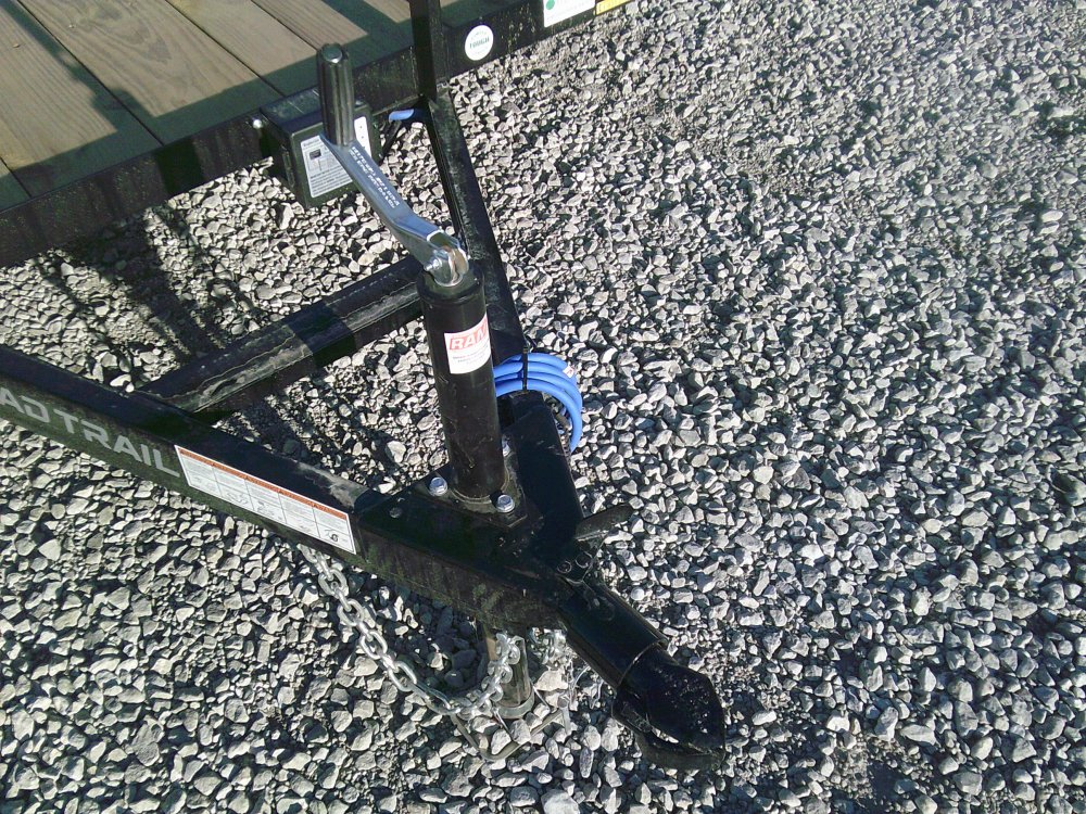 83" x 16' Tandem Axle Utility (2" x 3" Angle Frame)