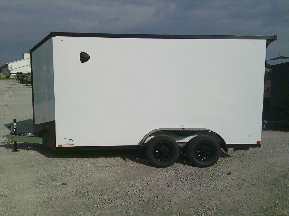 7X14 Tandem Axle Enclosed Trailer 6990K