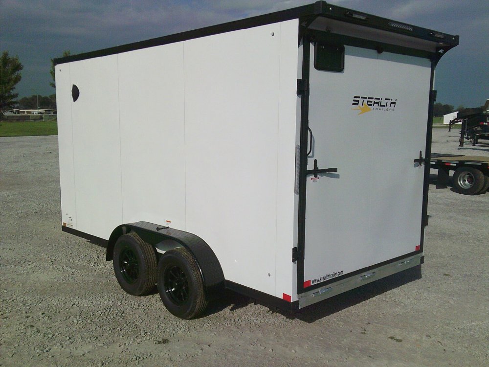 7X14 Tandem Axle Enclosed Trailer 6990K