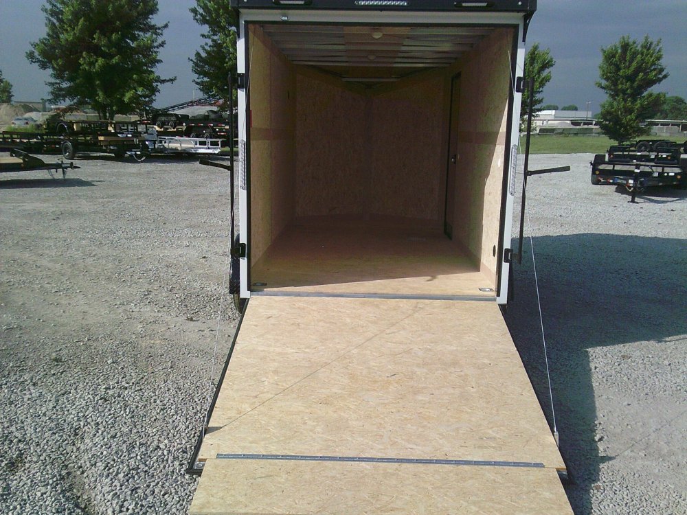7X14 Tandem Axle Enclosed Trailer 6990K