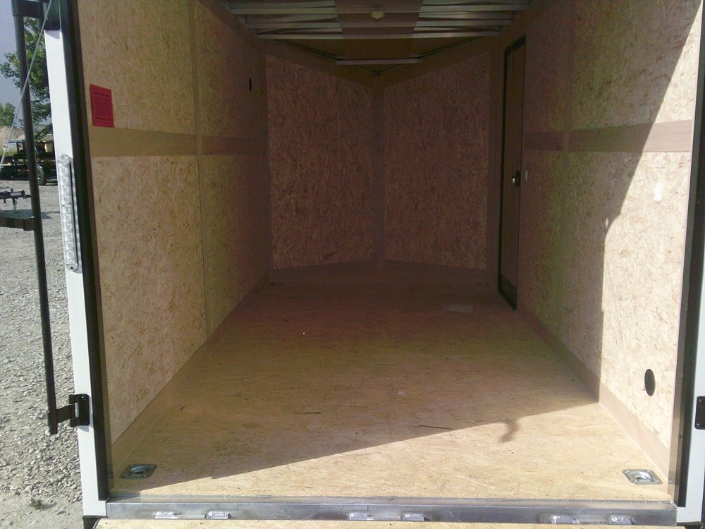 7X14 Tandem Axle Enclosed Trailer 6990K