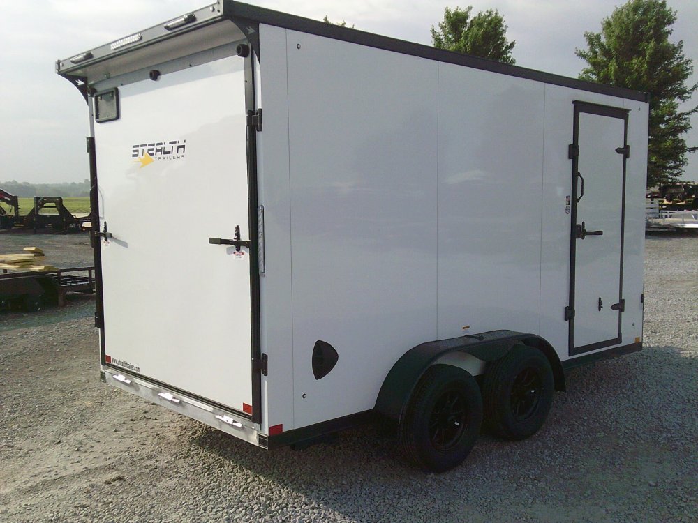 7X14 Tandem Axle Enclosed Trailer 6990K