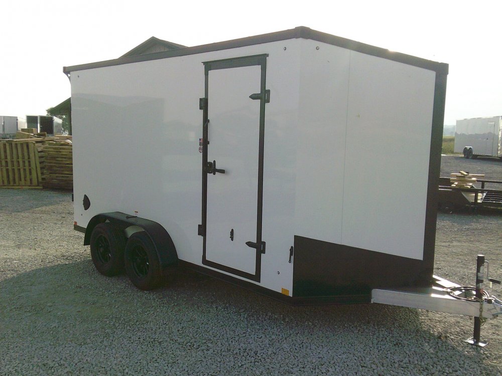 7X14 Tandem Axle Enclosed Trailer 6990K