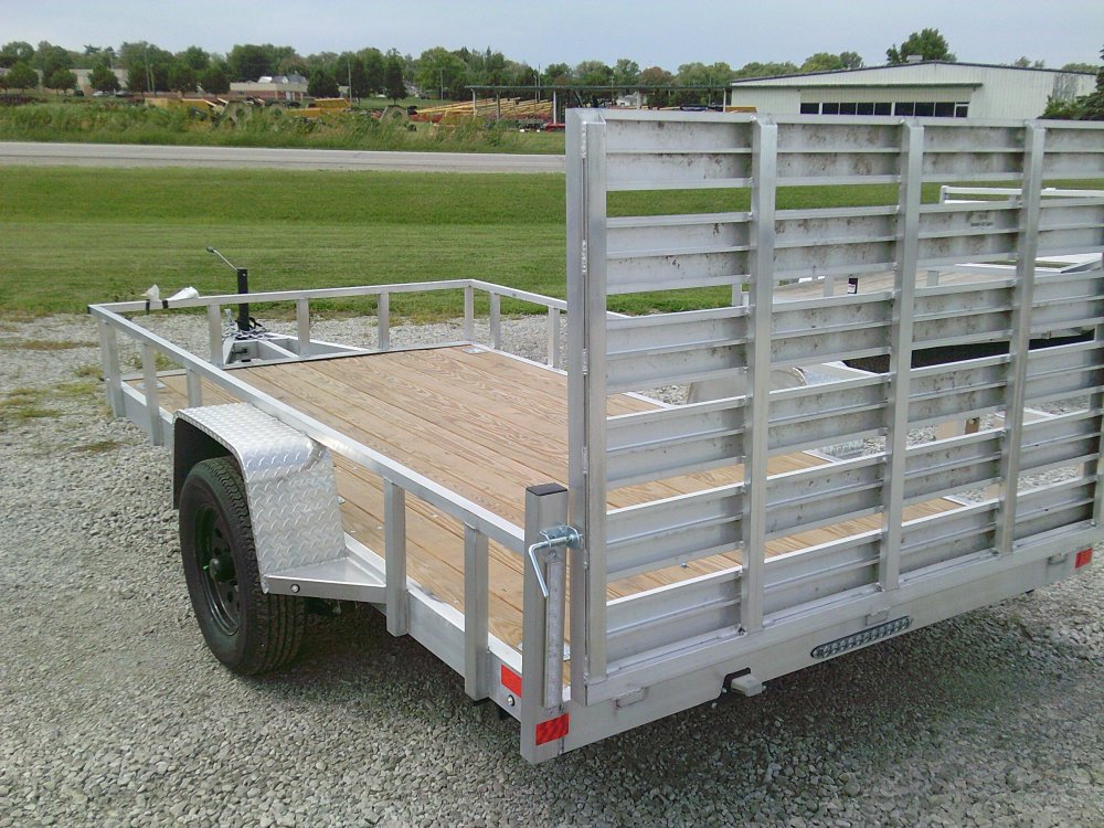 6X12 SINGLE AXLE UTILITY