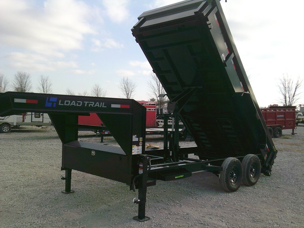 83" x 16' Tandem Axle Gooseneck Low-Pro Dump