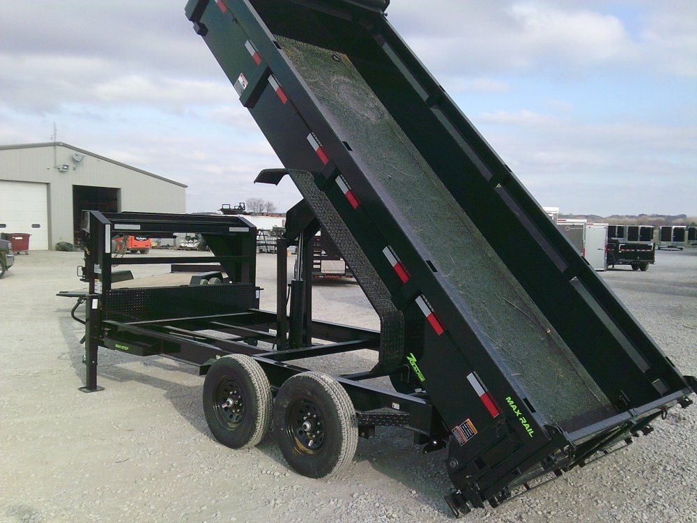 83" x 16' Tandem Axle Gooseneck Low-Pro Dump