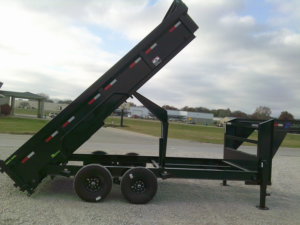 83" x 16' Tandem Axle Gooseneck Low-Pro Dump