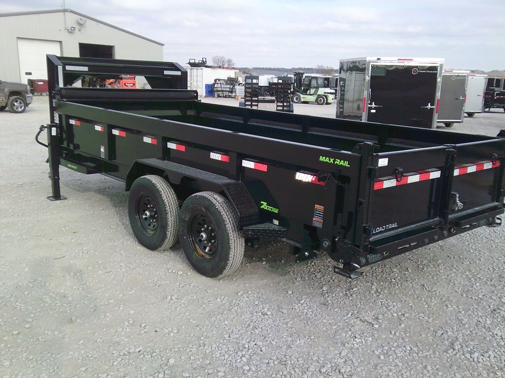 83" x 16' Tandem Axle Gooseneck Low-Pro Dump