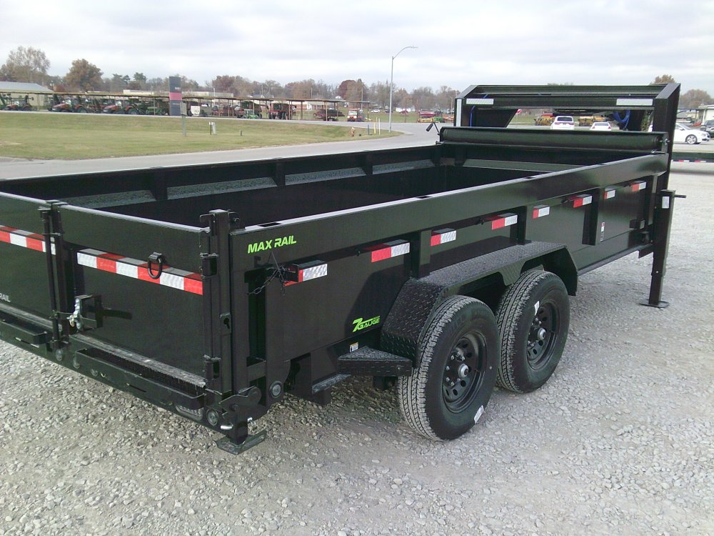 83" x 16' Tandem Axle Gooseneck Low-Pro Dump