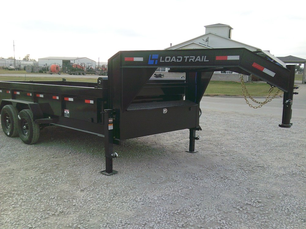 83" x 16' Tandem Axle Gooseneck Low-Pro Dump