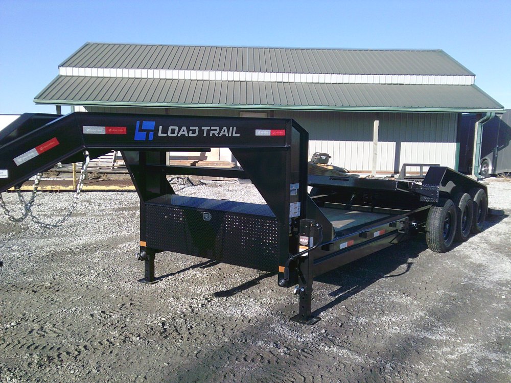 83" X 24' Tilt-N-Go Gooseneck Triple Axle Tilt Deck I-Beam Frame