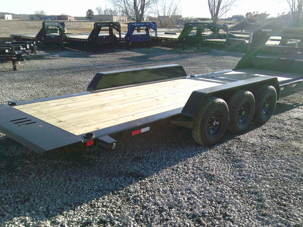 83" X 24' Tilt-N-Go Gooseneck Triple Axle Tilt Deck I-Beam Frame