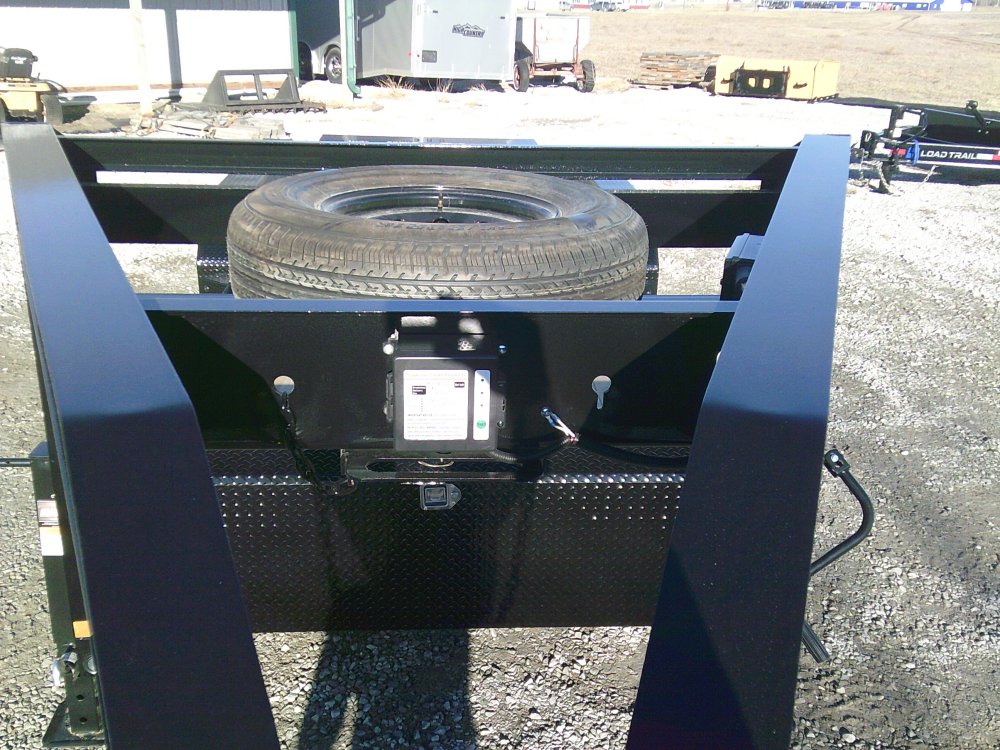 83" X 24' Tilt-N-Go Gooseneck Triple Axle Tilt Deck I-Beam Frame