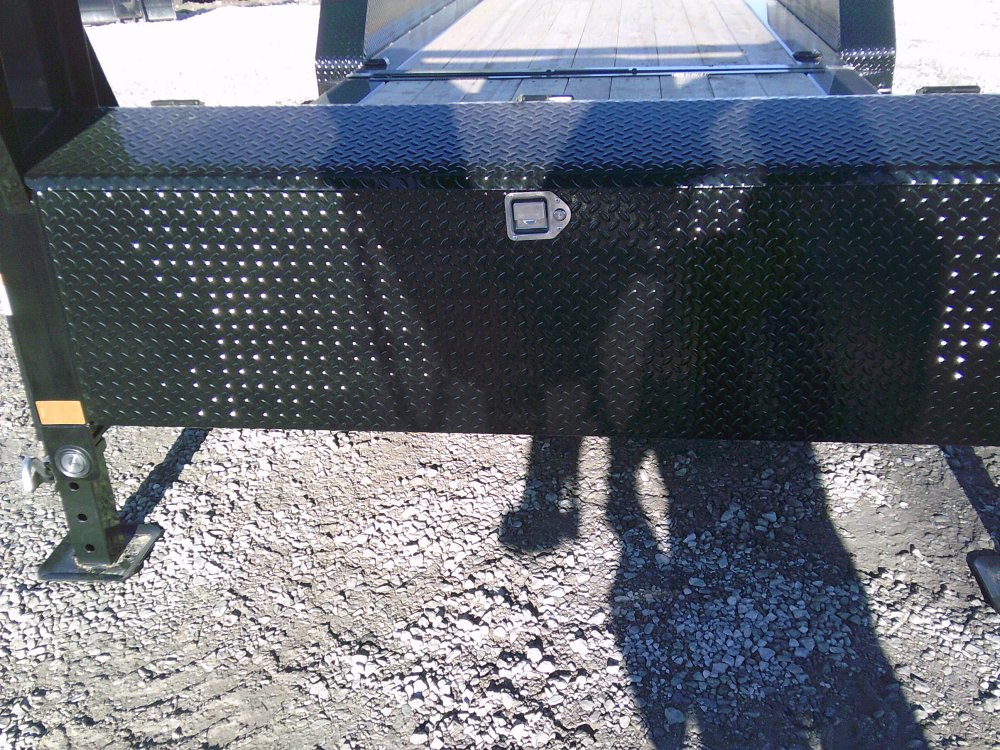 83" X 24' Tilt-N-Go Gooseneck Triple Axle Tilt Deck I-Beam Frame