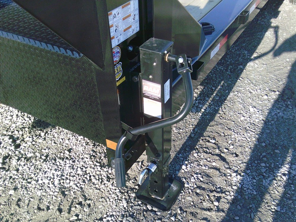 83" X 24' Tilt-N-Go Gooseneck Triple Axle Tilt Deck I-Beam Frame