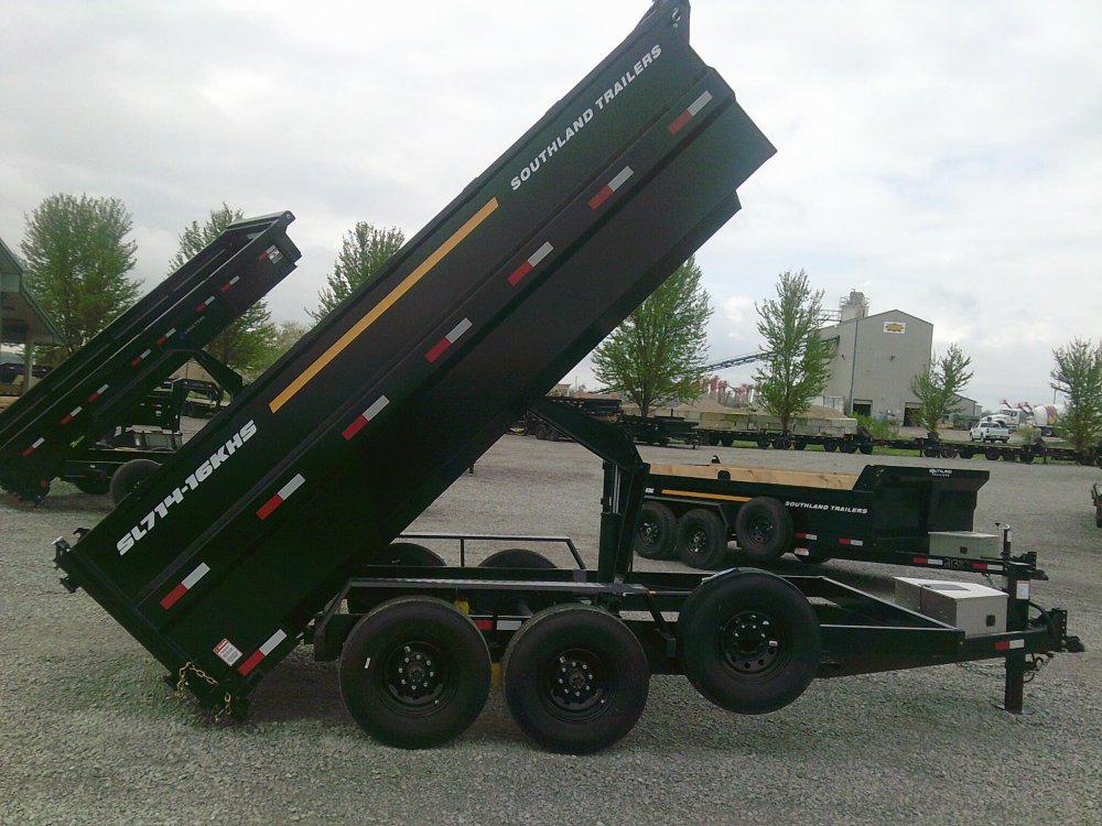 7' X 14' Dump Trailer 16K