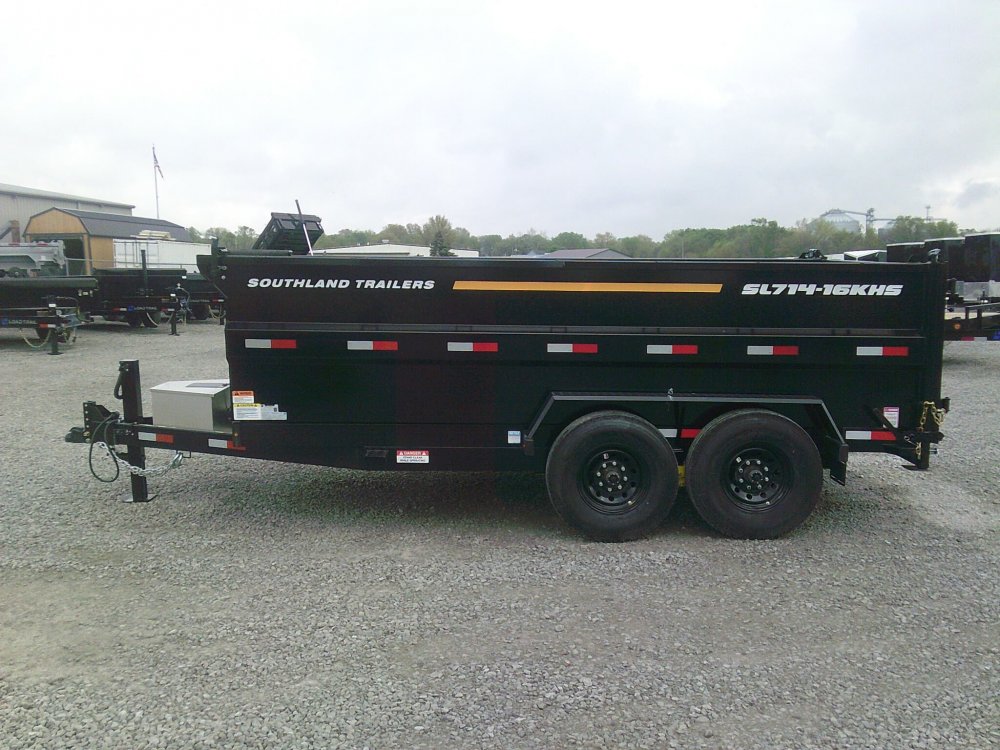7' X 14' Dump Trailer 16K
