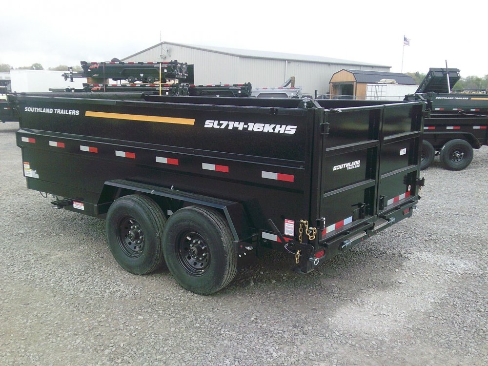 7' X 14' Dump Trailer 16K